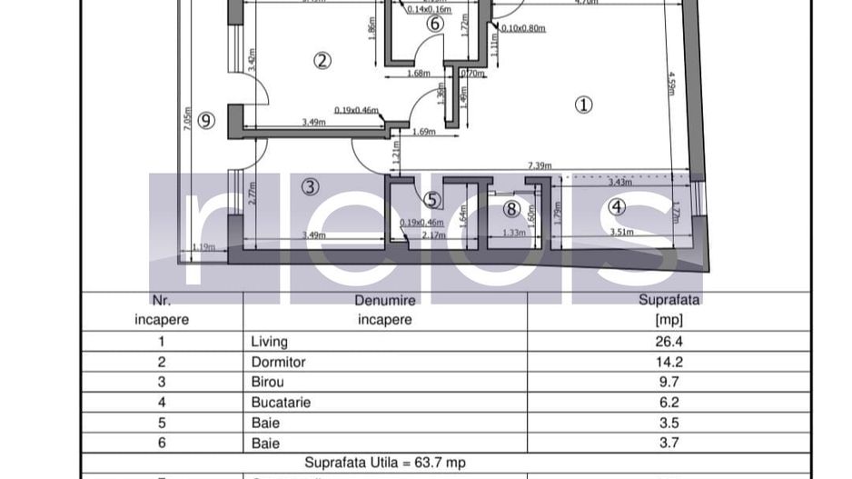 VANZARE- DOROBANTI- 3 CAMERE- P+2+M - LIFT- NZEB-2024 - Poză 7