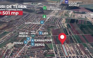 Teren 501 mp de vanzare, investitie imobiliara in Comuna Berceni, If - Poză 4
