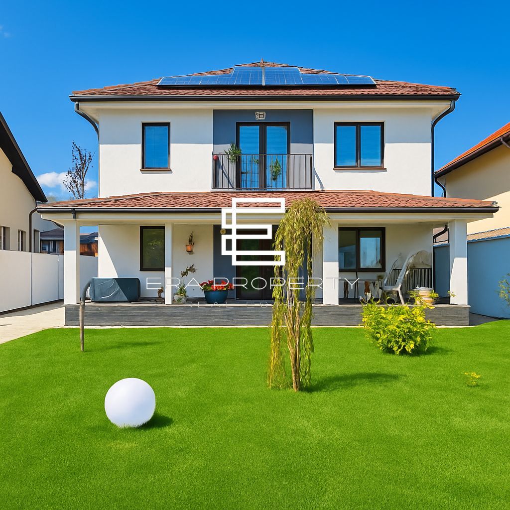 Casă single modern amenajata- panouri fotovoltaice –Cartierul Primaverii Sibiu - Poză 22