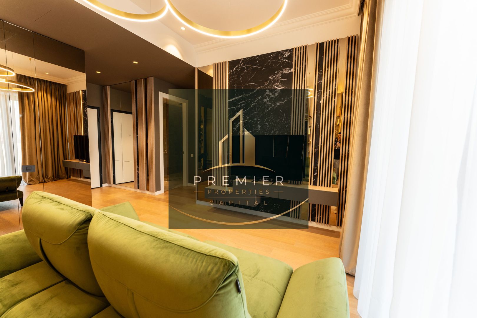 Apartament 2 camere de lux One Verdi Park mobilat premium - Poză 4