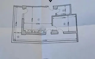 2 Camere - 60MP | Credit | 2023 | Parcare Subteran-INCLUS | Preciziei - Schiță 17