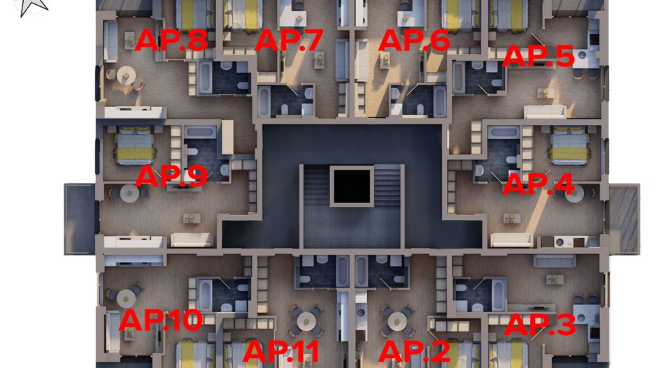 Apartament nou ARED, 44 mp utili – Direct de la dezvoltator - Poză 6