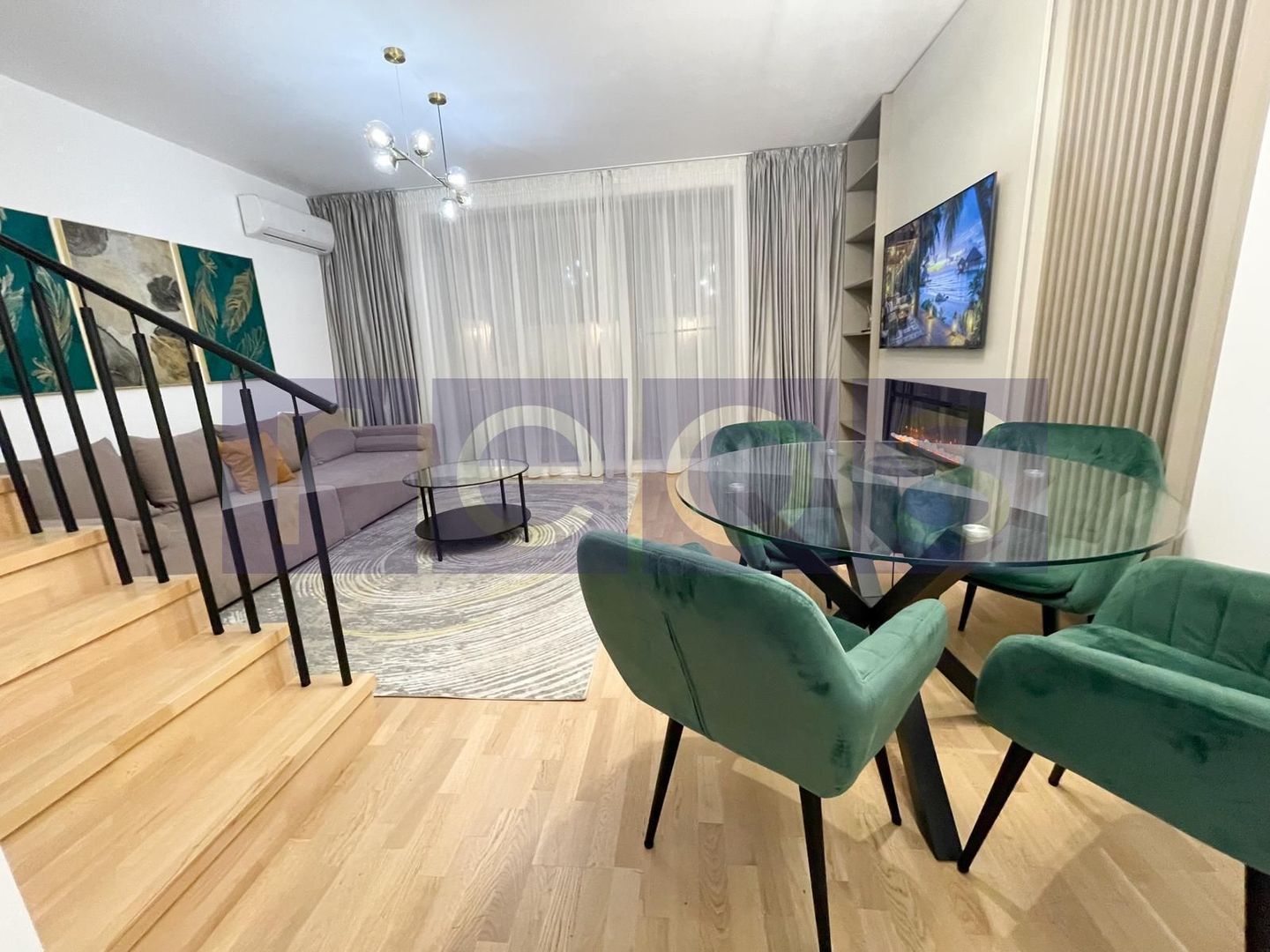 INCHIRIERE VILA 130 MP | MOBILATA-UTILATA | 5 CAMERE | PARCARE | CURTE - Poză 1