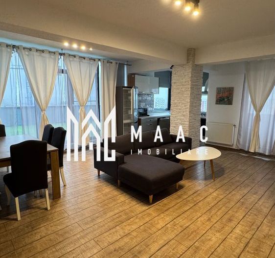 Penthouse 3 camere | 7mp | Zona Doamna Stanca | Vedere panoramică - Poză 6