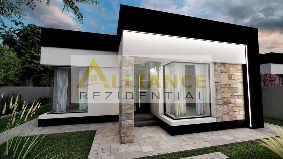 Casa individuala ||4 camere 2 bai || teren 371 mp - Poză 2