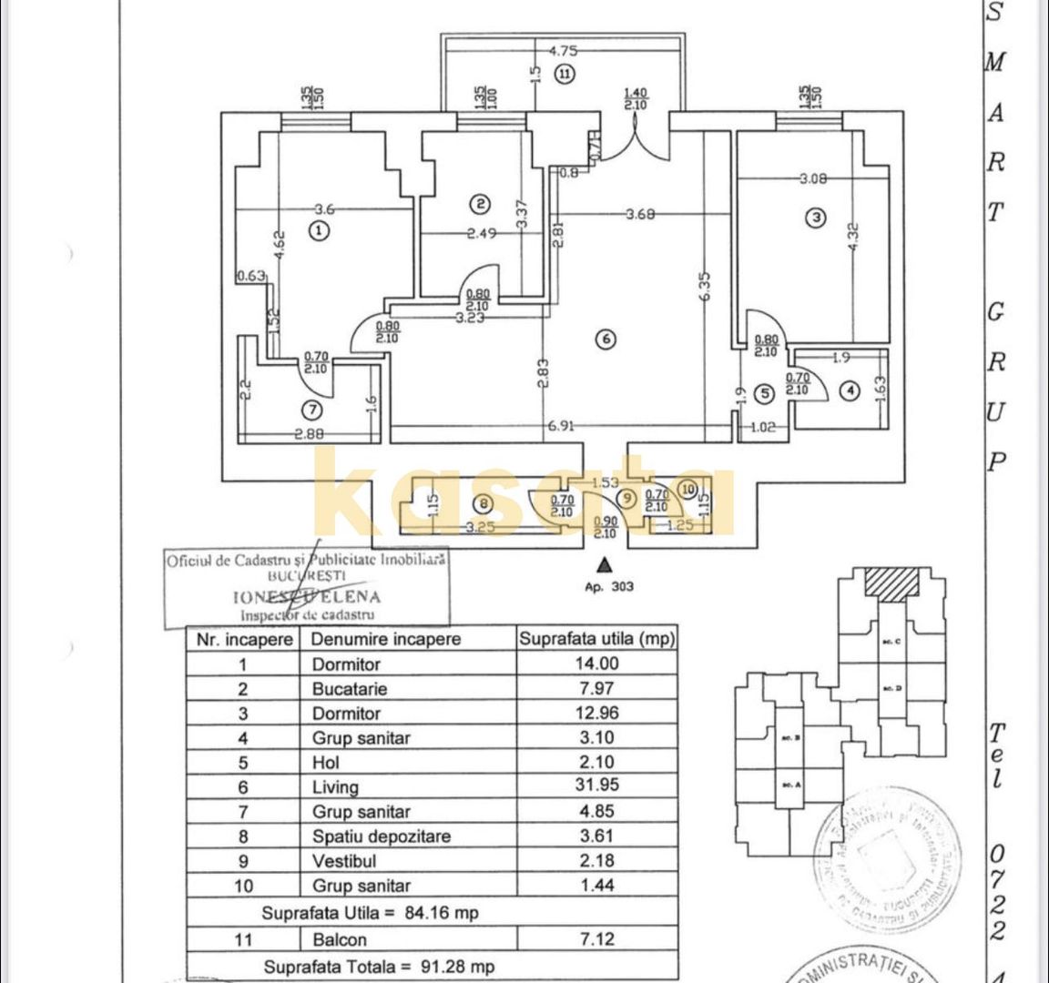 Apartament Upground | 3 camere | Ready to move - Poză 16