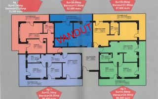 Garsoniere si apartamente bloc nou Parter+2+M -Loc de parcare inclus - Poză 7