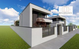 Vila 5 Camere 3 Bai 145mp Utili 450mp Teren | Proiect Modern - Panouri - Poză 23