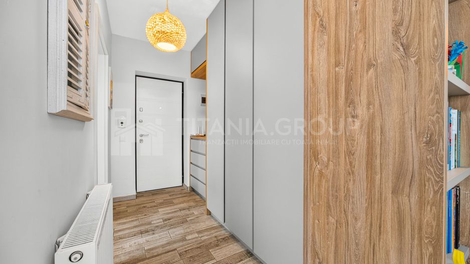 PENTHOUSE SUPERB 4 camere, 100 mp utili, parcare + boxa MAURER Coresi - Poză 9