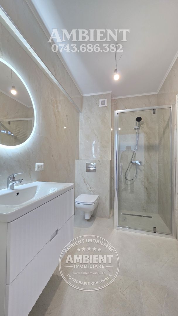 APARTAMENT cu 2 camere, 53 mp, ETAJ 1, MOBILAT și UTILAT, Complex LOGICENT; - Poză 16