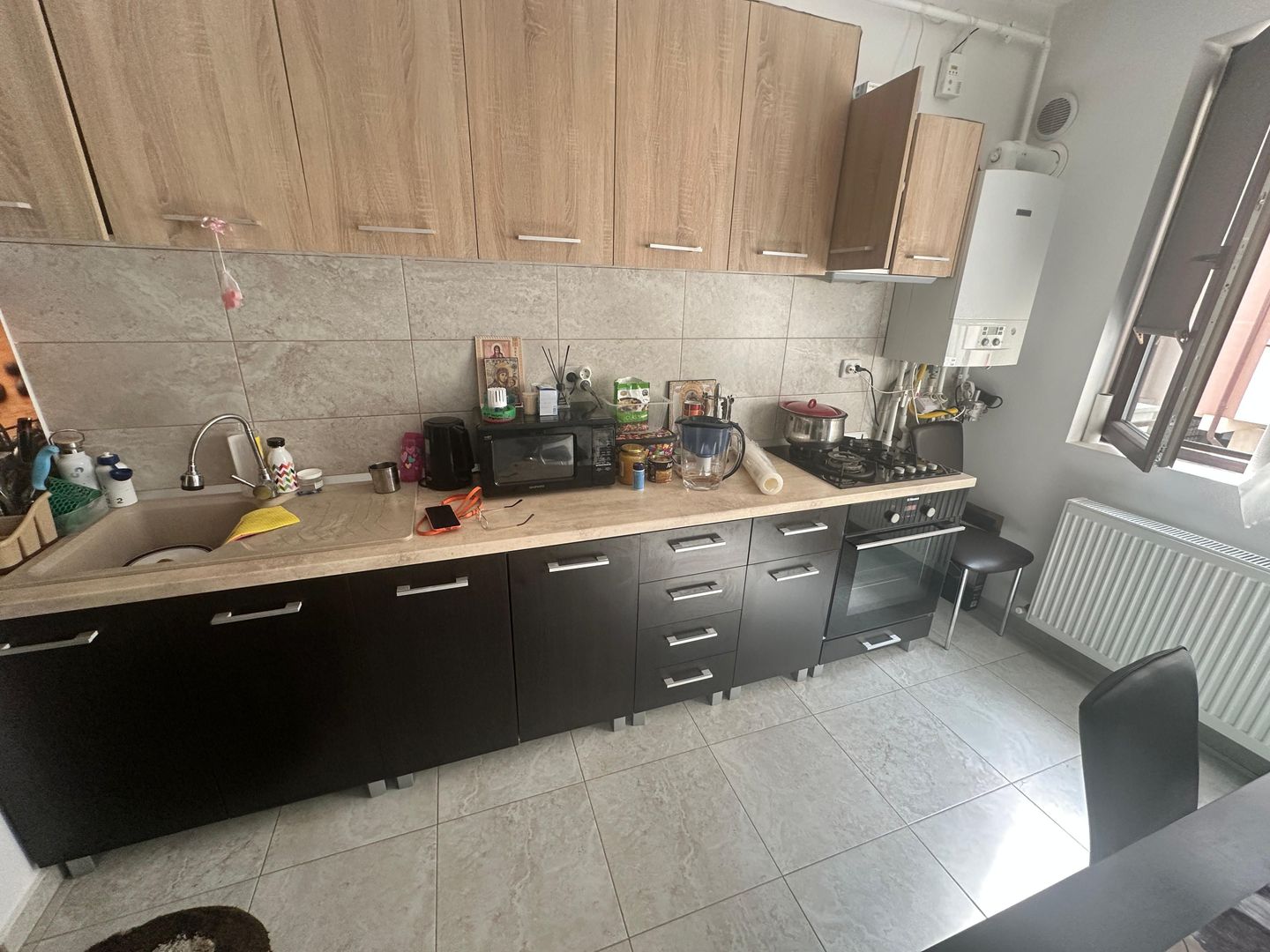 AP. 2 CAMERE RAHOVA, MOBILAT/UTILAT, BUCATARIE INCHISA, COMISION 0% - Poză 7