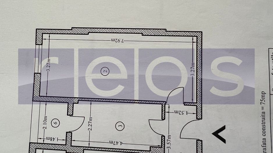 DE VANZARE 2 CAMERE  PRELUNGIREA GHENCEA-ZONA CARTIER LATIN - PARCARE - Schiță 7