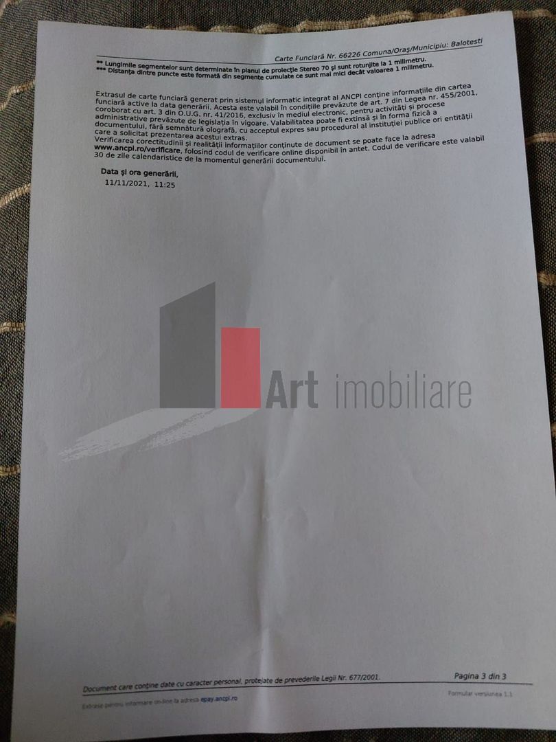 Teren Balotesti-Therme București - Poză 4