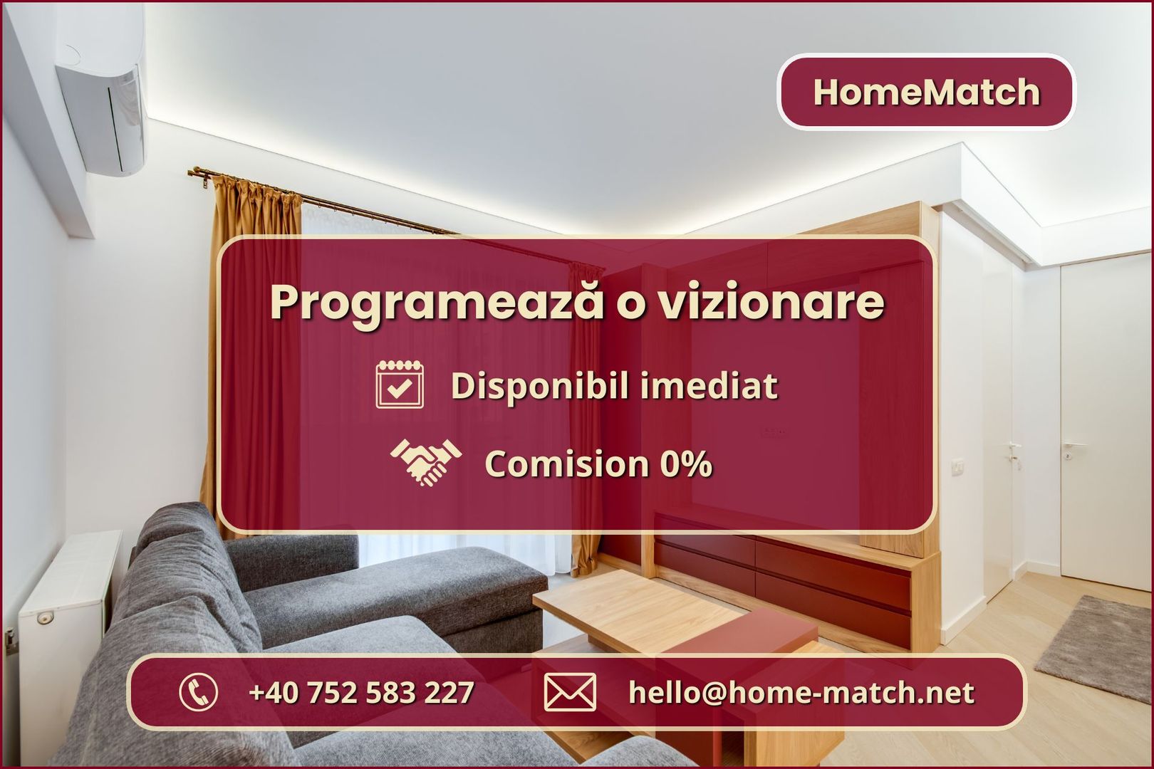 Cortina North || 3 camere || Prima închiriere || Comision 0% - Poză 18