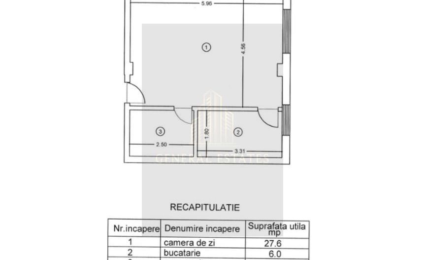 Vânzare apartament cu o cameră - 35 m.p în Păcurari - Iasi - Poză 9