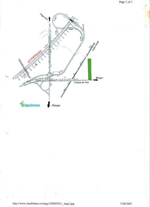 Teren 6,5 ha Ploiesti-Centura Vest - Poză 1