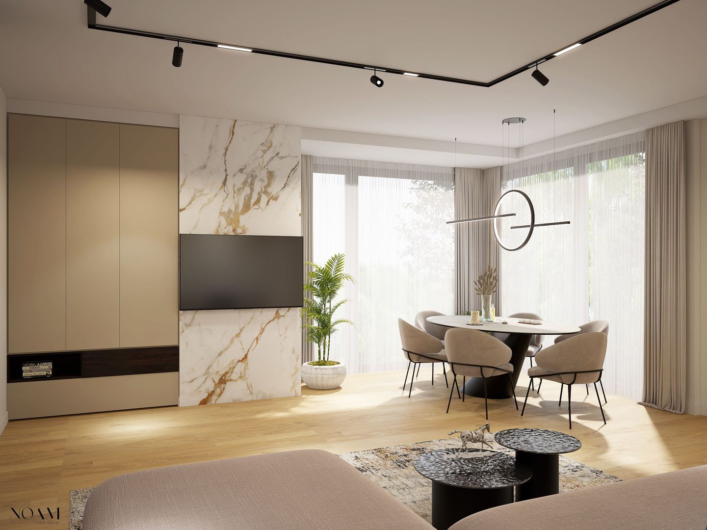 Apartament elegant Dorobanti cu terasa privata si design contemporan - Poză 1