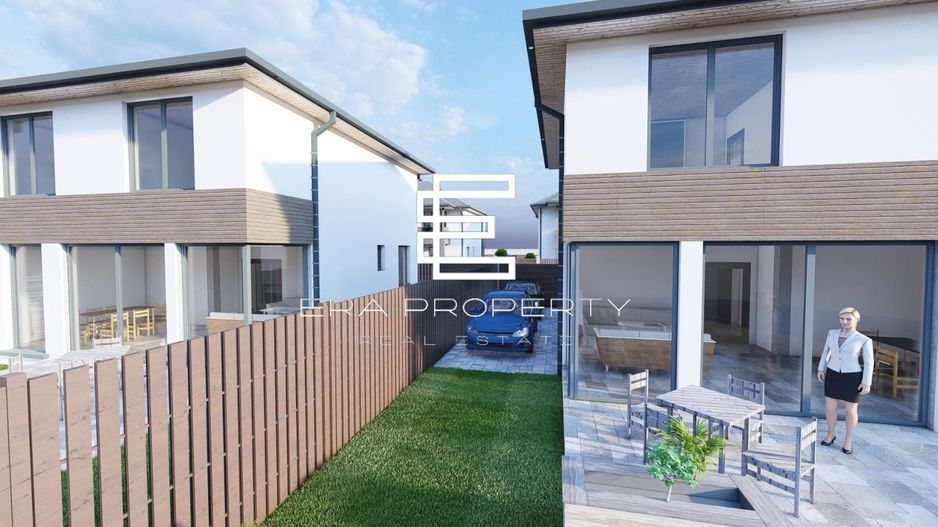 Case Individuale & Duplex | 4 camere | 3 bai | zona Trifoiului Selimbar | - Poză 12