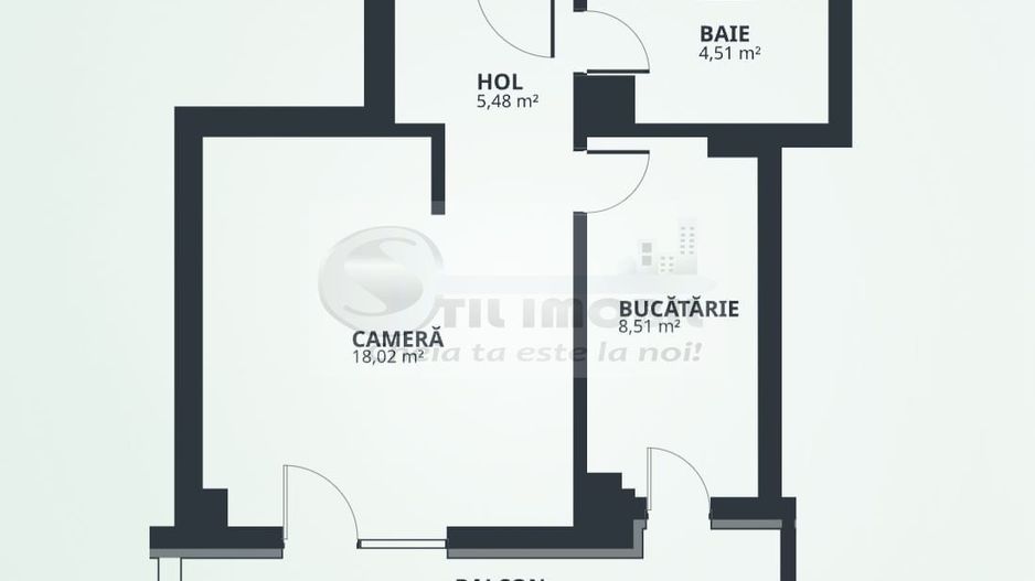 PROMO! Ap. 1 cam., DECOMANDAT, 45.59mp, Tatarasi, comision 0% agentie - Poză 6