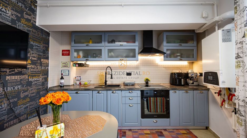 Apartament 3 camere de vanzare, 112 mp, mobilat complet, zona Berceni - Poză 5