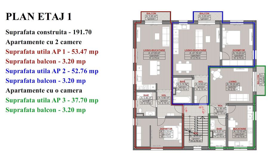Giroc-Eso | S.A.D-uri si Apartamente cu 1 si 2 camere - Poză 13
