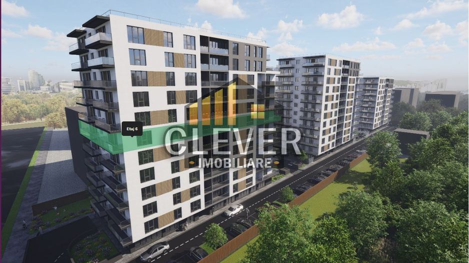 Ap 2 camere | Etaj 6 | Comision 0 |  12 min Metrou Teclu - Poză 1