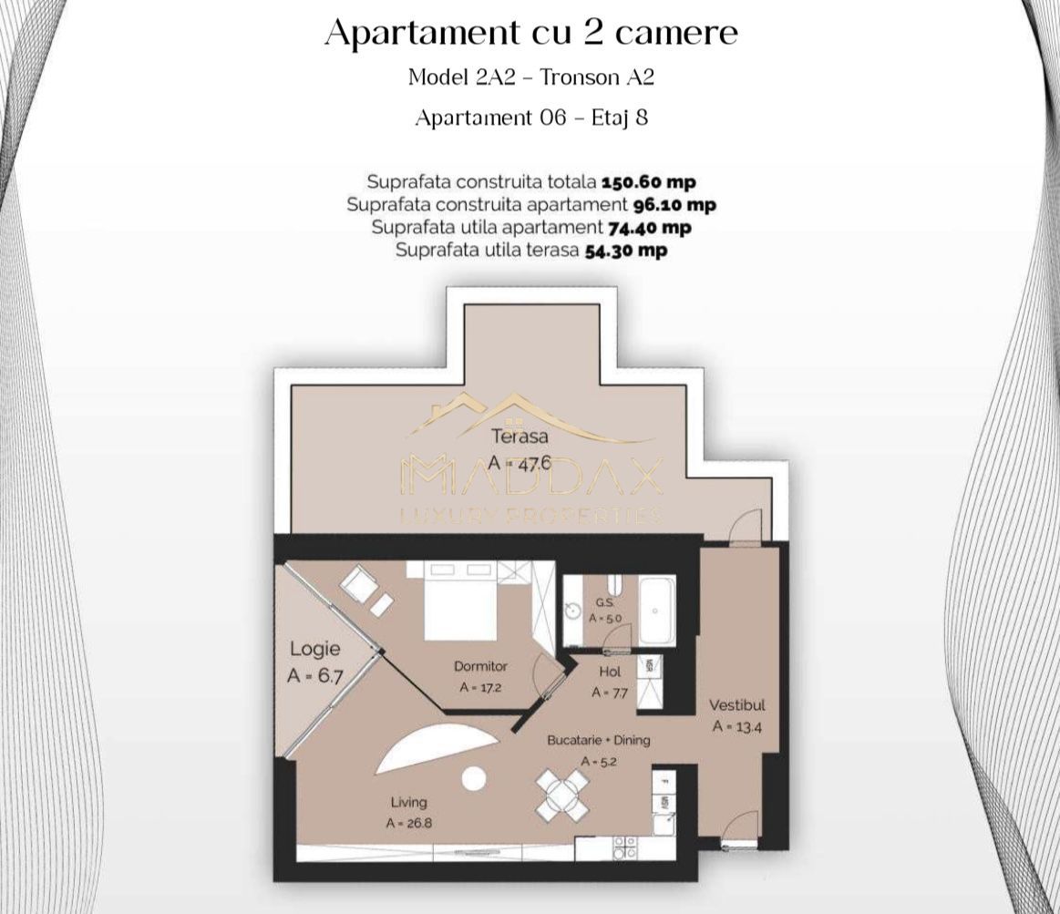 Proiect rezidențial // Apartamente 1-5 camere // Finalizare 2026 - Poză 55