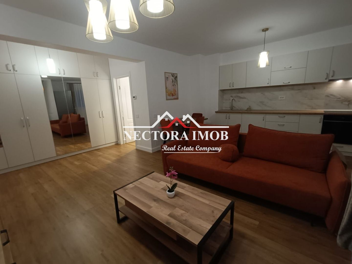 NECTORA IMOB-Apartament 2 camere, Prima Onestilor, Parcare, 52 mp, Et7 - Poză 5