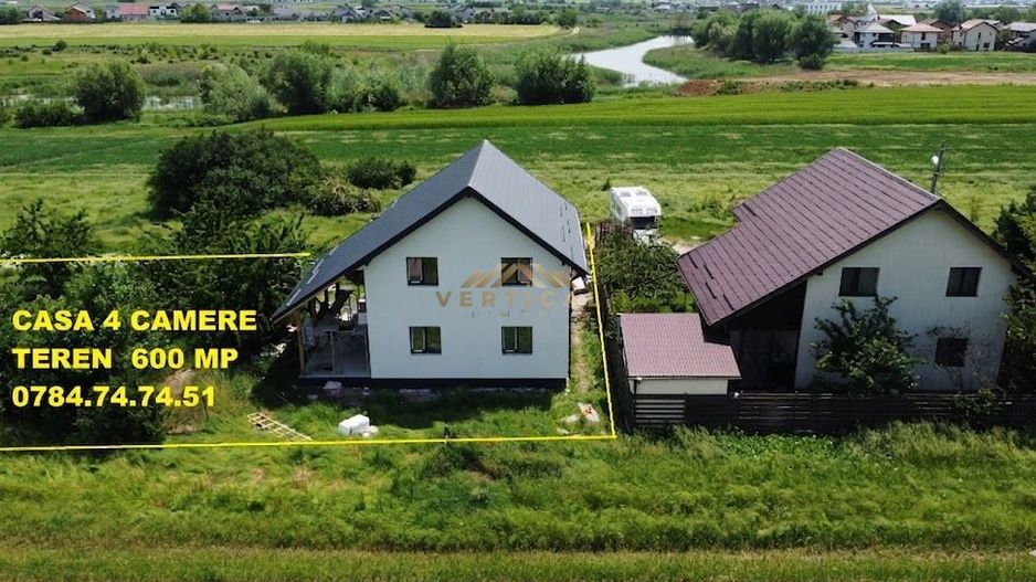 Vila 4 camere cu teren 600 mp - comuna Berceni - Poză 3