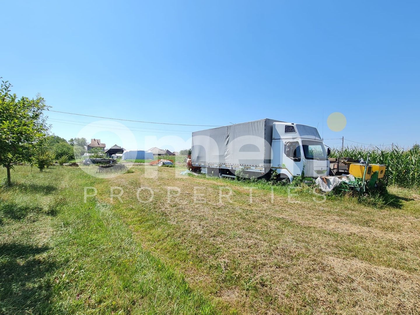 Teren intravilan 17 arii, utilitati la limita proprietatii, de vanzare , Mocira - Poză 2