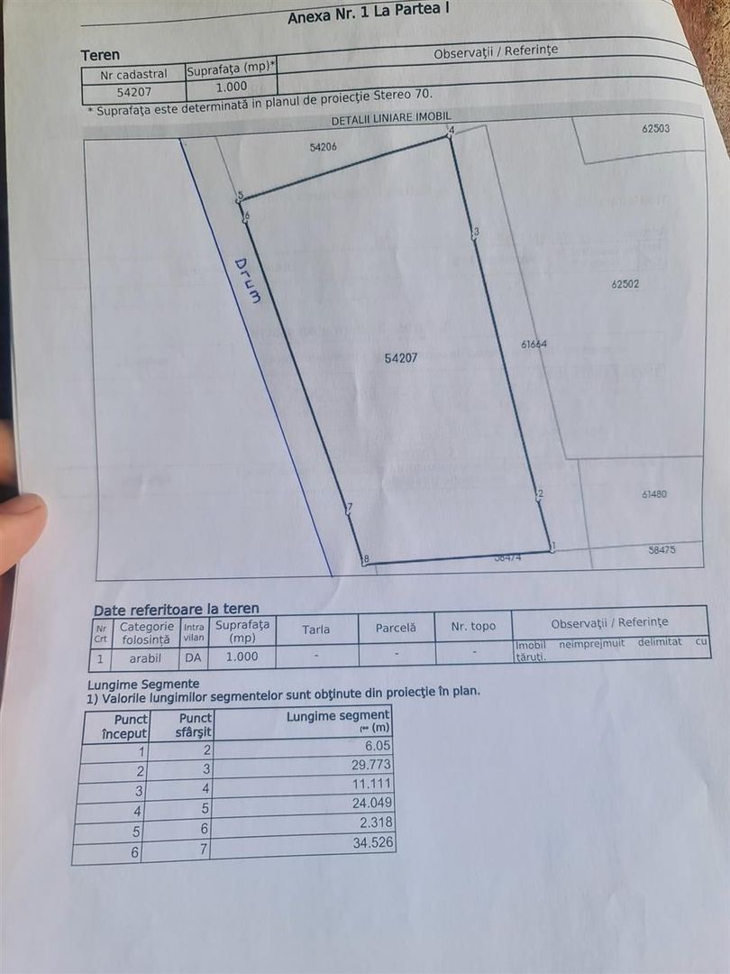 Teren intravilan Saldabagiu de Munte 1100m - Poză 8