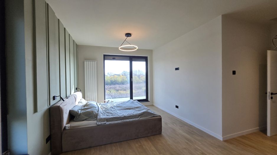 Casa noua 151mp curte 1000m Frumusani mobilata lux -langa Lac/Primarie - Poză 9