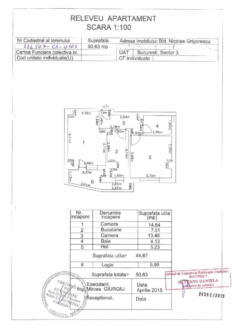 Apartament 2 camere decomandat Bd. Nicolae Grigorescu - Poză 15