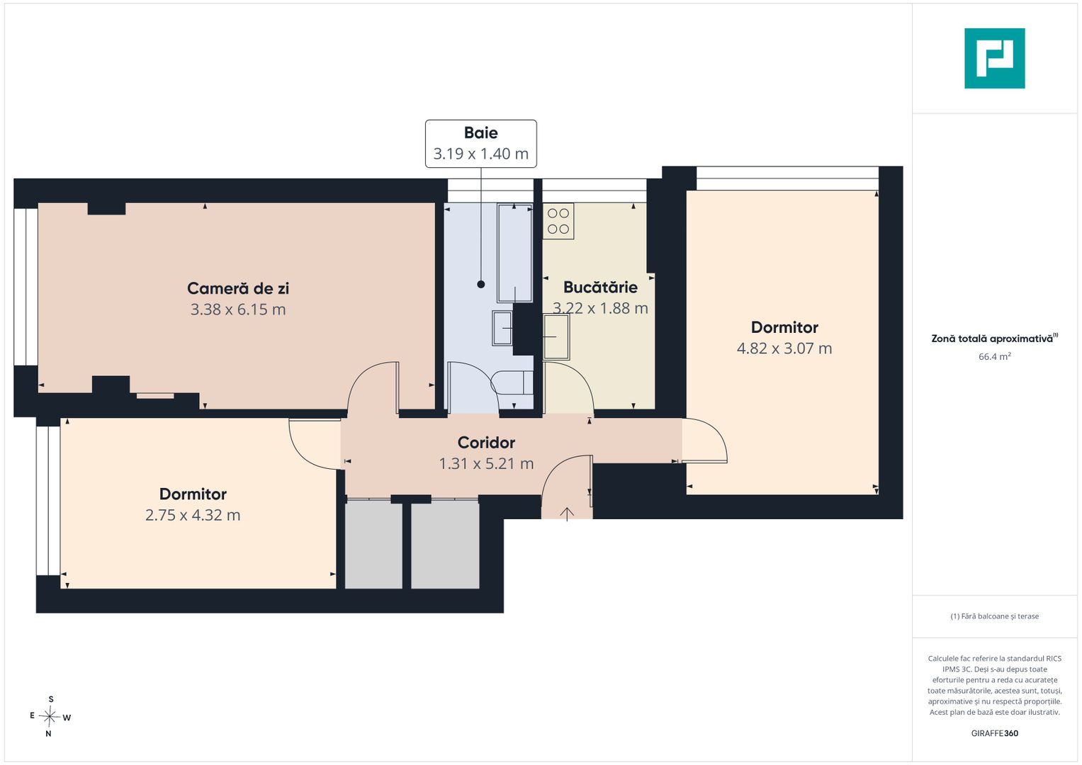 Apartament 3 camere,  Cantemir - Poză 9