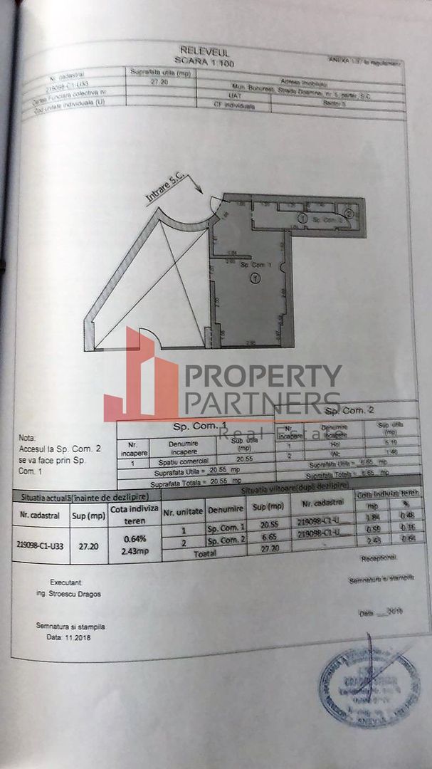 Spatiu comercial central Doamnei 5 - Schiță 5