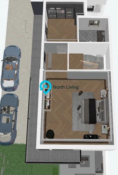 Vilă duplex 220 mp, curte și parcare, Bucureștii Noi – 2 Cocoși - Poză 6