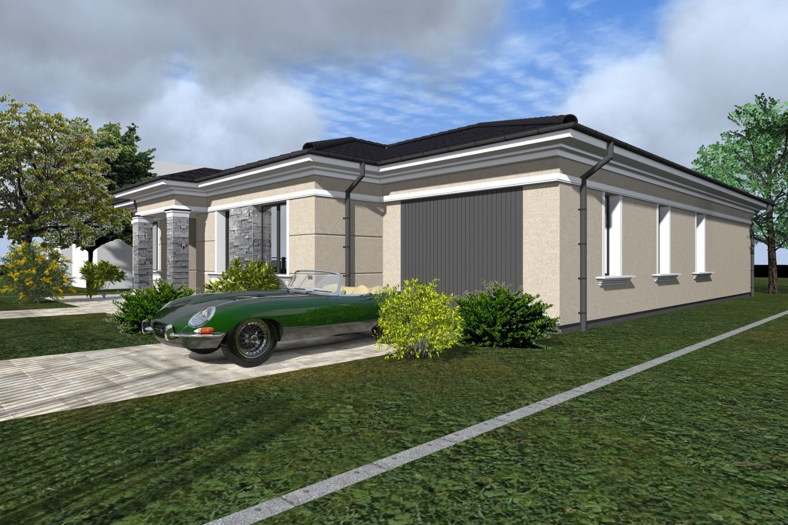 Locuinta individuala cu teren de 1000mp - Poză 1