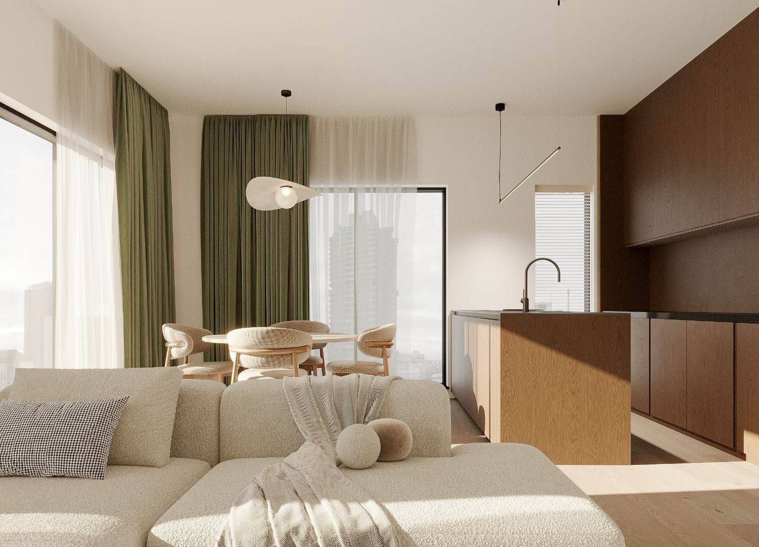 Apartament 4 camere cu terasă de 34,6 mp - Poză 2
