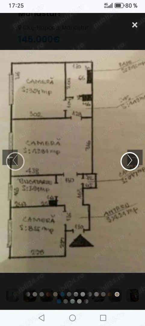 BRASADAS vinde ap. 3 cam in Manastur. - Poză 3