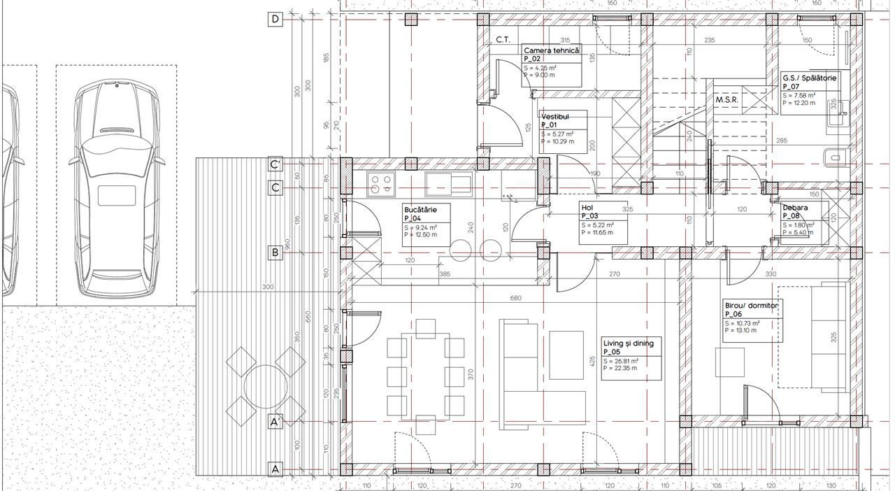 Vanzare Vila individuala P+1 2026 Mogosoaia - str. Poieni Ilfov - Schiță 7