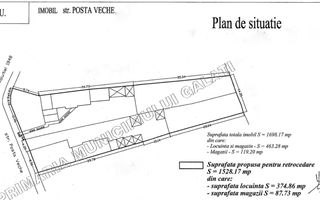 TEREN INTRAVILAN DE VANZARE – 1.528 MP – STR. POSTA VECHE – EXCLUSIVITATE - Poză 8