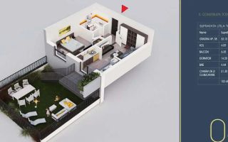 Pallady-metrou Teclu- 2cam+gradina 55mp- incalzire pardoseala, A/C - Poză 3