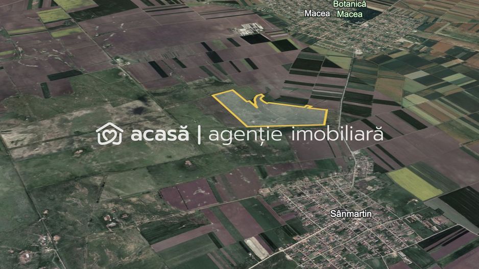 Teren 42 ha pentru parc fotovoltaic – Macea, Arad - Poză 3