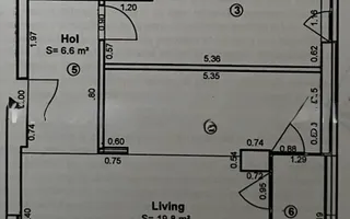 Apartament prima inchiriere 2 Camere | Nord One Botanic - Poză 12