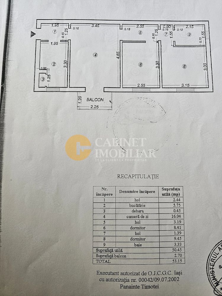 3 Camere - Renovat Complet/Mobilat  - Zona Zimbru/Alexandru Cel Bun - Poză 8