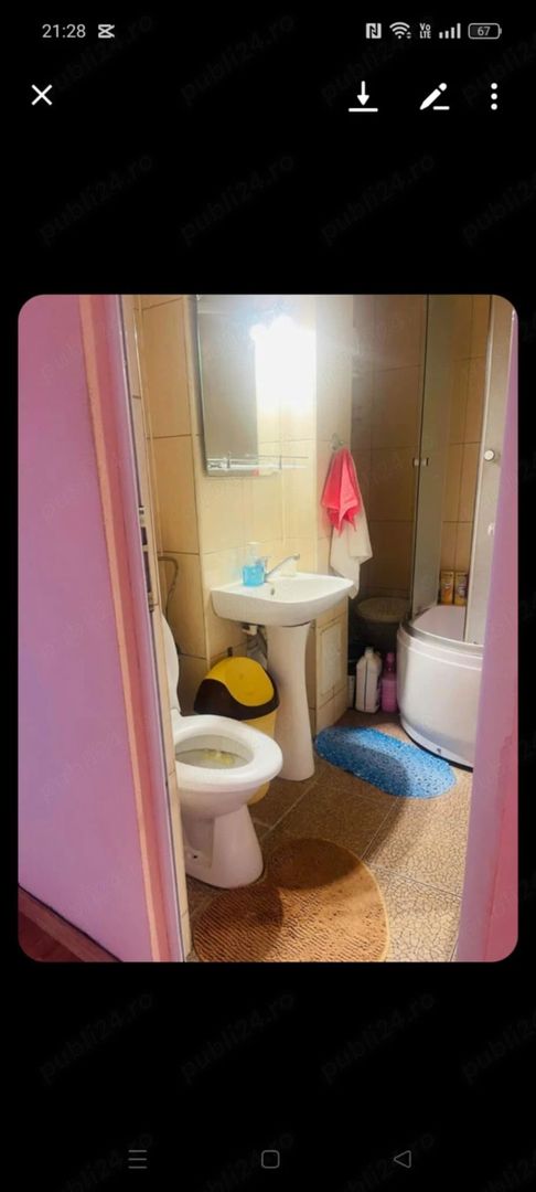 De inchiriez apartament mobilat doua camere in Tiglina 2, 420 E - Poză 7