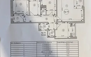 Apartament 4 camere, 109mp, bloc 1992, stare impecabila, comision 0% - Poză 25