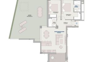 Apartament 2 Dormitoare cu Grădină, Estepona Est - Poză 9