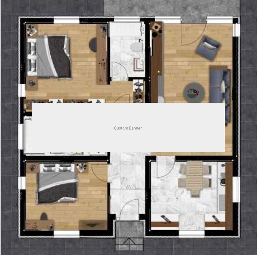 Casa individuala pe parter 500 mp teren - Poză 8