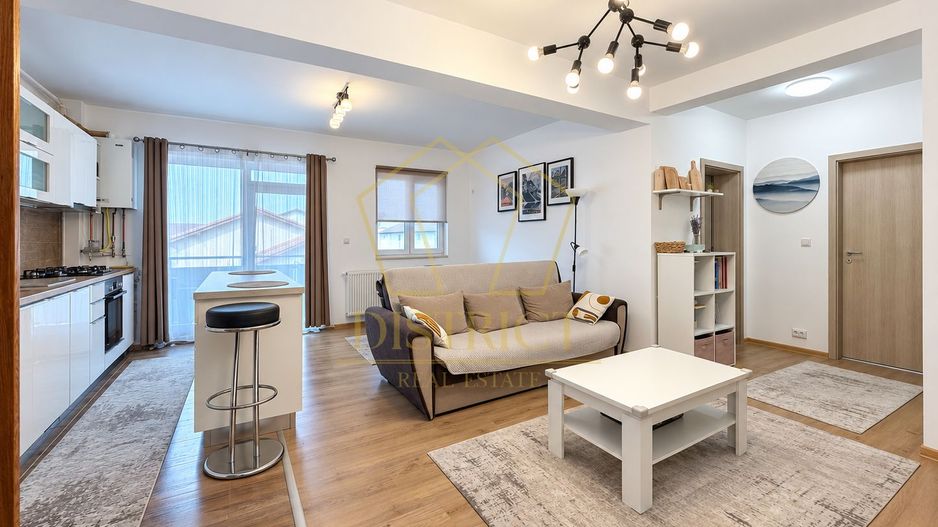 Apartament Superb cu 3 camere mobilat | terasa de 12 mp | Giroc | asfalt. - Poză 4